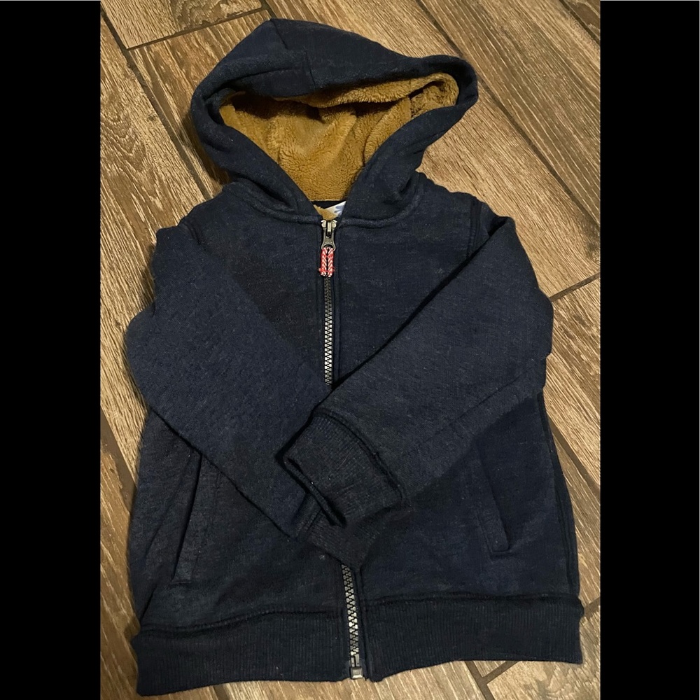 Carter’s 3T Faux Fur Lined Navy Hoodie
